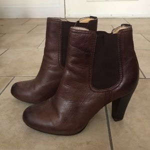 Frye leather ankle boots